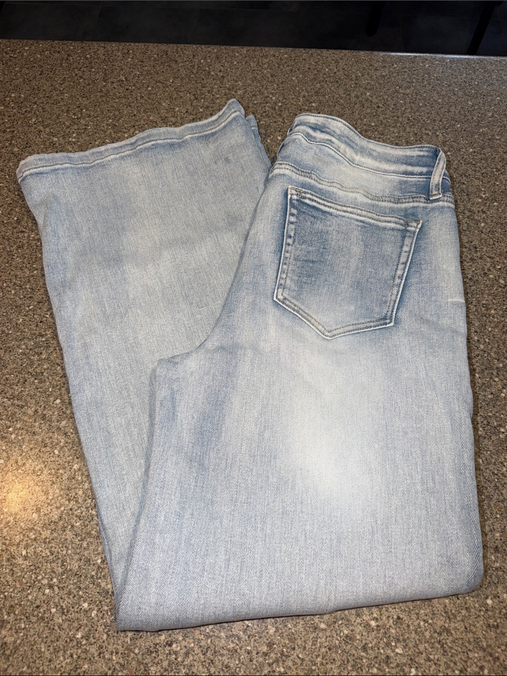 Fire & Rain Light Blue Wide-Leg Women’s Jeans